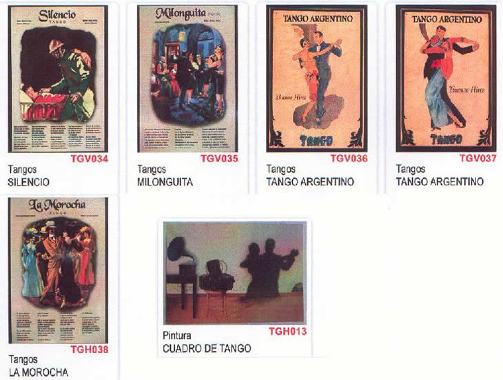 Posters imagenes de tango, personajes, musicos tango bailando imagenes afiches vintage