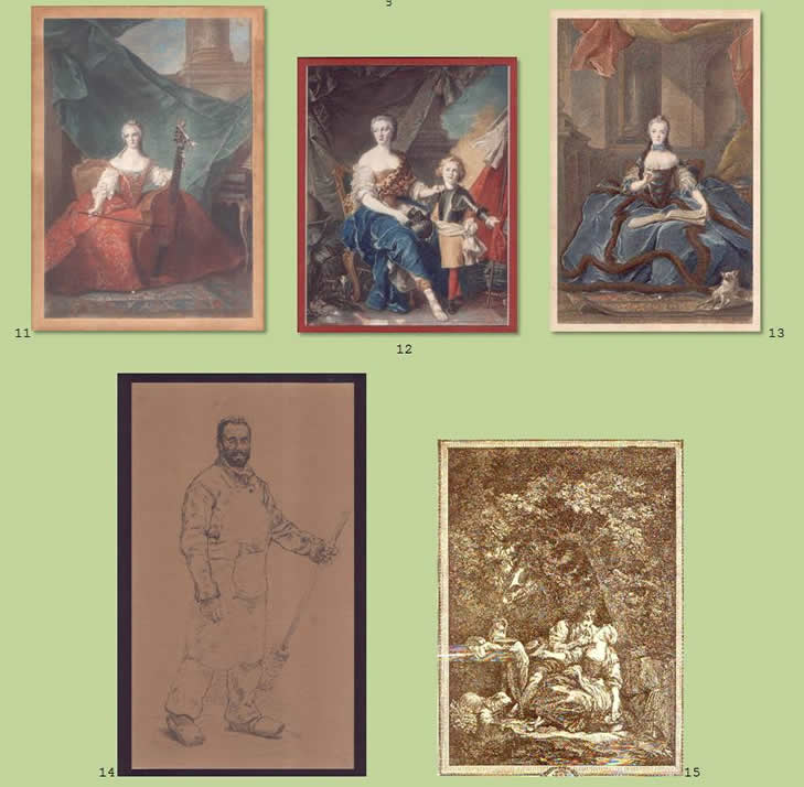 Reproducciones clasicas de grabados y esculturas